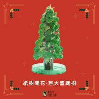 【Mr.sci 賽先生科學】紙樹開花啦！巨大聖誕樹(長青綠)