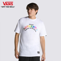 【VANS 官方旗艦】Pride 男女款白色短袖T恤