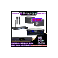 【音圓】N2-138+SA-818+TR-9988+Bose 301(伴唱點歌機+麥克風系統 +數位迴音綜合擴大機+喇叭)