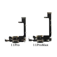 For Apple iPhone 11Pro/ 11 Pro Max Charging Port Dock Connector Flex Cable With IC And Mic Microphone Repair Part