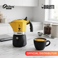 Bialetti - Brikka Yellow - Mokapot 2 Cups