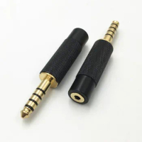 1Pcs 5 Pole 4.4mm Male to 4 Pole 2.5mm Female Earphone Jack Plug Connector for Sony PHA-2A TA-ZH1ES NW-WM1Z NW-WM1A AMP Player