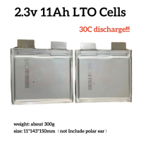GTK 20000 Cycles 2.3V 10Ah 11Ah Lithium Titanate Cells 30C Discharging for DIY  12V 24V 48V 100Ah So