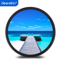 Deerekin 49mm SLIM UV Filter Lens Protector for Canon 50mm F1.8 STM, Sony FE 55/1.8, E50/1.8 55-210mm, Nikon Digital Camera