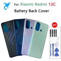 New Cover For Xiaomi Redmi 12C Battery Cover Door Back Housing Rear Case Replacement Parts 12C Back Battery Door