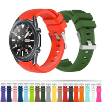 For Samsung Galaxy Watch 3 45mm Strap Band 22mm Silicone Smartwatch Bracelet For Samsung Gear S3 Frontier/Galaxy 46mm Correas