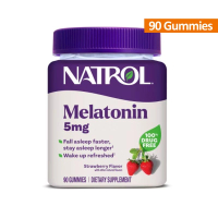NATROL 褪黑素軟糖 5毫克 90粒 （EXP 2028年）（士多啤梨味）