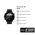 Garmin Forerunner 55 Smartwatch Lari Hitam Aqua