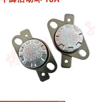 Temperature control switch KSD301/KSD302 60 degrees normally open 10A/250V 60 degrees power thermostat 4PCS/LOT