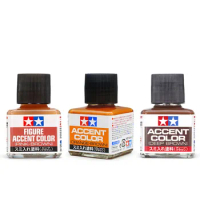 TAMIYA Figure Accent Color 87201/87209/87210 Pink-Brown/Orange-Brown/Deep Brown 40ml Model Coloring Paint 80030 Paint Thinner