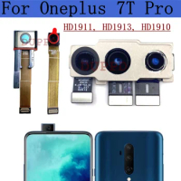Original Front Rear Camera For OnePlus 7T Pro Selfie Frontal Wide Backside Full Set Camera Module Replacement Spare Parts