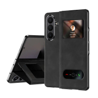 Ốp Lật Da PU Cổ Điển Cao Cấp, Samsung Galaxy Z Fold7 5G Doanh Nhân, Có 6 Màu, Mở Cửa sổ để gọi và ti
