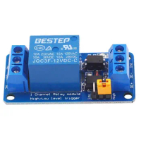 3.3V 5V 12V 24V 1 Channel Relay Module High And Low Level Trigger Dual Optocoupler Isolation Relay Module Board