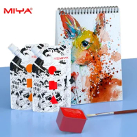 MIYA Professional Jelly Cup Gouache Paints Bag 100ml 21colors Non-Toxic Gouache Refill Paint For Painting Art Supplies