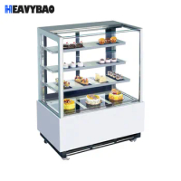 Floor rectangular cake store cabinet freezer ice chest display cabinet refrigerator