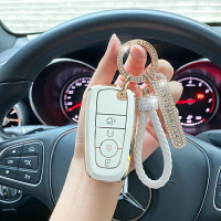 Ford 福特汽車鑰匙套Focus MK4 Ecosport Mondeo Fiesta 男女輕奢鑰匙包套 鑰匙圈