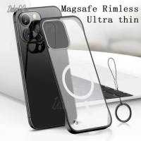 DECLAREYAO Ultra Slim Hard Frosted Coque For Apple iPhone X s Max XR 12 11 Phone Case Matte Back Cover Rimless MagSafe Soft Edge
