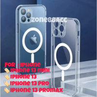 Hardcase Magsafe For Iphone 13 pro max mini 13pro 13promax 13mini Clear Case Magnetic magnet Charger