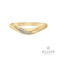 ALUXE 亞立詩 18K金 結婚女戒 Midnight Romance 迪士尼 阿拉丁系列 RGDA002