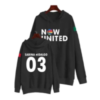 Now United Oversized Women/Men Hoodies Sweatshirts Sabina Hidalgo 03 Pullover Hooded Jacket Male Tracksui Casual Sportswear