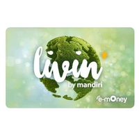 kartu E-Money Card Bank Mandiri Emoney Bisa NFC LivinEco