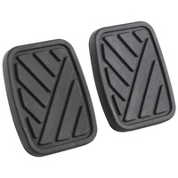 2PCS Brake Clutch Pedal Pad Covers 49751-58J00 for Suzuki Swift Vitara Samurai Esteem SX4 Aerio X90 Sidekick