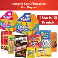 Paket Hampers Parcel Lebaran Idul Fitri Mayora Special Festive Box Of Happines Isi 10 Produk