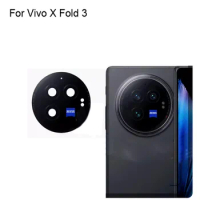 For Vivo X Fold 3 Back Rear Camera Glass Lens test good For Vivo X Fold3 Replacement Parts