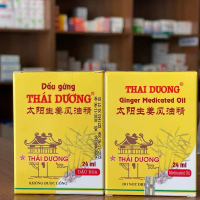 Dầu gừng Thái Dương 24ml - Dầu xoa bóp