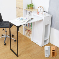 凱堡 萬用折疊桌活動櫃(可摺疊) 移動式餐桌 置物桌 收納櫃