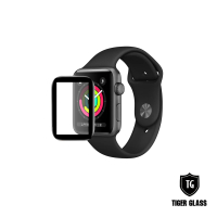 【T.G】Apple Watch 38mm 3D曲面滿版軟邊鋼化膜