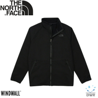 【The North Face 男 可套式刷毛軟殼外套《黑》】83S6/軟殼外套/防風外套