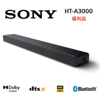 【SONY 索尼】3.1聲道 聲霸 SOUNDBAR(HT-A3000 福利品)
