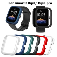 Smart Watch Protecter Case for Xiaomi Huami Amazfit Bip 3 Pro Colorful Frame Slim PC Protective Cover for amazfit bip 3 pro