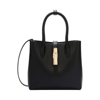 Furla Goccia Mini Shoulder Bag Black Black