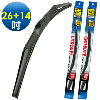 【CARBUFF】包覆三節式 HONDA FIT 2/3代 適用雨刷/ 26+14吋(2008~2021/08)