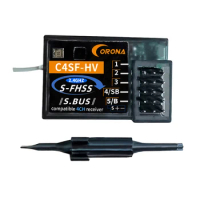 CORONA C4SF-HV 2.4g futaba s fhss rc remote control truck trailer rc car transmitter splash receiver