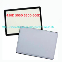 New 450D 500D 550D 600D LCD Screen Window Display Glass For Canon 550D 450D 500D 600D 60D Camera Replacement Unit Repair Parts