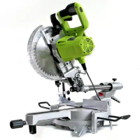VIDO high accuracy and efficiency heavy duty 1800w 10 in sliding and combi compound cutting mitre miter saw for wood cutting
