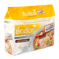 ซื่อสัตย์ บะหมี่กึ่งสำเร็จรูป รสไก่กระเทียม 55 ก. แพ็ค 6