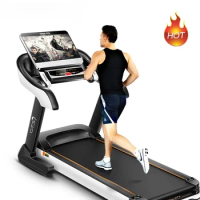 treadmill 2023 new design motorized treadmill 130kg semi commercial exercise running machine foldable treadmill