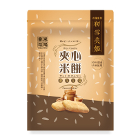 樂米穀場 初雪美姬夾心米餅－濃花生醬
