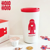 holoholo保溫杯女隨行咖啡杯316不銹鋼陶瓷內膽外帶便攜隨手水杯