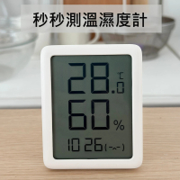小米生態鏈 秒秒測溫濕度計 LCD版(電子時鐘 溫度計)