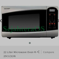 SHARP Microwave Oven Digital Pemanas Makanan : R25C1