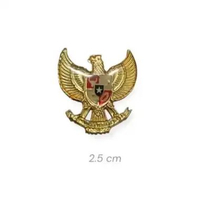 Pin Merah Putih Mpg Garuda Paskibra 2.5cm (2 PCS)