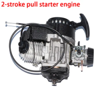 2-stroke pull starter engine motor gearbox engine air filter for mini pocket 4 wheel off-road vehicle beach 4 wheeler