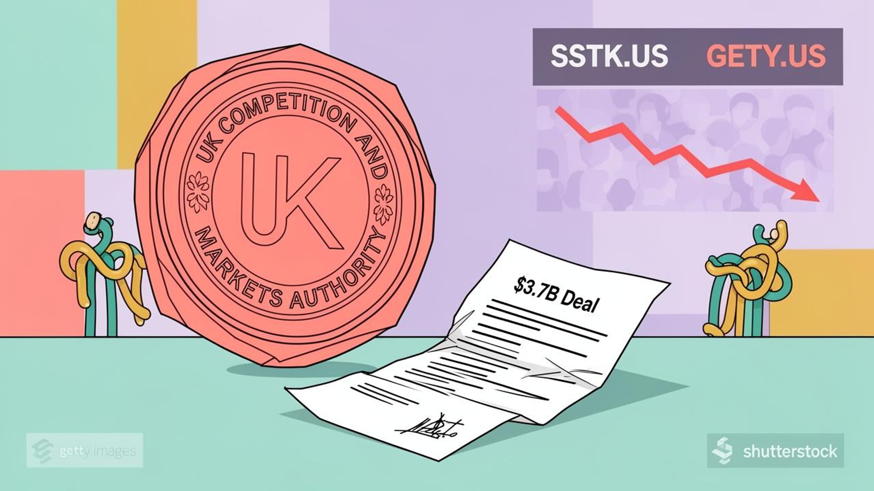 Getty Scraps $3.7 Billion Shutterstock Merger After UK Demands Asset Sale