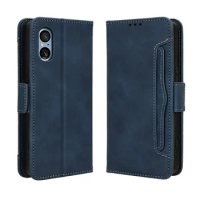 Pertain to Sony Xperia 5 V phone case leather wallet with multiple card slots skin PU for Sony Xperia 5V 2023 phone case