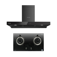 SET เครื่องดูดควัน RG-971T(B) + เตาแก๊สฝัง LGS-962(N)